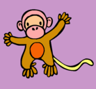 Dibujo Mono pintado por miamile160