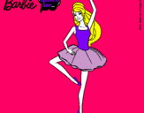 Dibujo Barbie bailarina de ballet pintado por barbigisel9