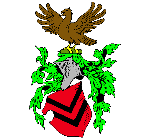 Escudo de armas y aguila 