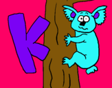 Dibujo Koala pintado por 6u7i5i76o