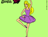 Dibujo Barbie bailarina de ballet pintado por FER232748485