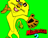 Dibujo Madagascar 2 Alex 2 pintado por gjesus