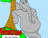 Dibujo Horton pintado por josa