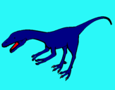 Dibujo Velociraptor II pintado por dylann