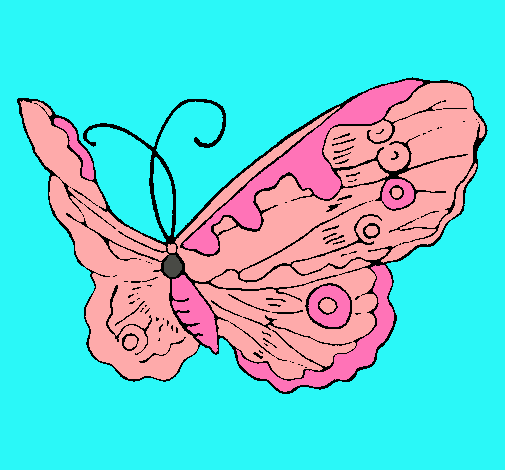 Dibujo Mariposa elegante pintado por anitnelav