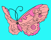 Dibujo Mariposa elegante pintado por anitnelav