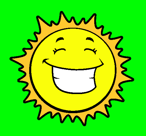 Sol sonriendo