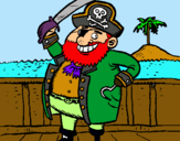 Dibujo Pirata a bordo pintado por ABRILILLA