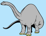 Dibujo Braquiosaurio II pintado por Alain-Javier