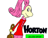 Dibujo Horton - Sally O'Maley pintado por pipanelaby