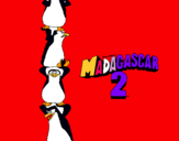 Dibujo Madagascar 2 Pingüinos pintado por pokoyoooo