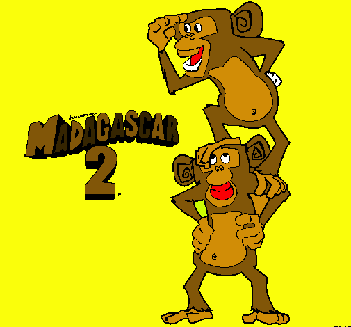 Madagascar 2 Manson y Phil