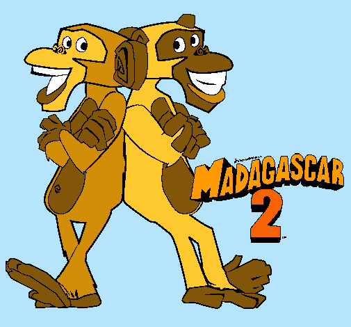 Madagascar 2 Manson y Phil 2