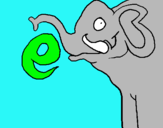 Dibujo Elefante pintado por mihai