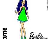 Dibujo Barbie Fashionista 3 pintado por Dia78