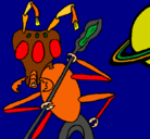 Dibujo Hormiga alienigena pintado por fabianpopa