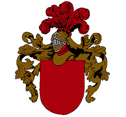 Escudo de armas y casco