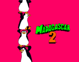 Dibujo Madagascar 2 Pingüinos pintado por marcnad 