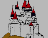 Dibujo Castillo medieval pintado por ghssd
