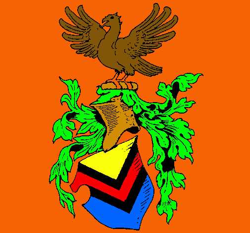 Escudo de armas y aguila 