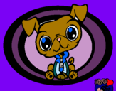 Dibujo Perrito Littlest Pet Shop pintado por lucygal