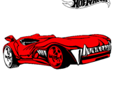 Dibujo Hot Wheels 3 pintado por espalomao