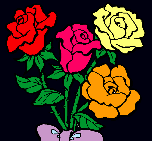 Ramo de rosas