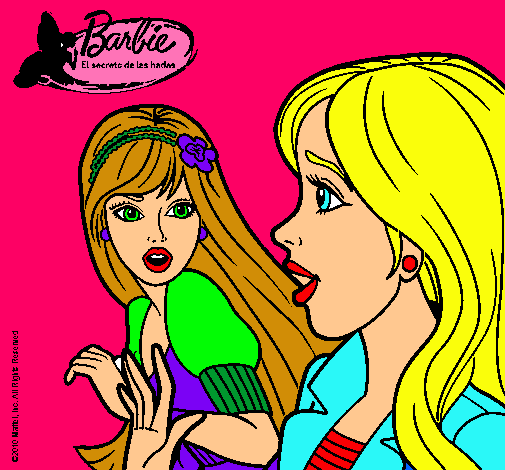 Barbie sorprendida