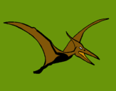 Dibujo Pterodáctilo pintado por IPYH