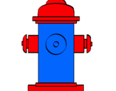 Dibujo Boca de incendio pintado por alandavid