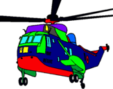 Dibujo Helicóptero al rescate pintado por ug9pi9h