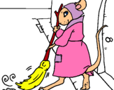 Dibujo La ratita presumida 1 pintado por im67