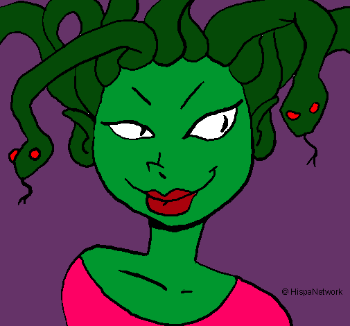 Mujer medusa