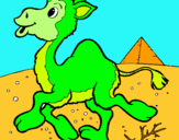 Dibujo Camello pintado por kattyart