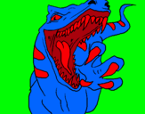 Dibujo Velociraptor II pintado por joaky
