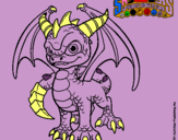 Dibujo Spyro pintado por ssssssssssss