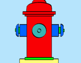 Dibujo Boca de incendio pintado por marinalafea