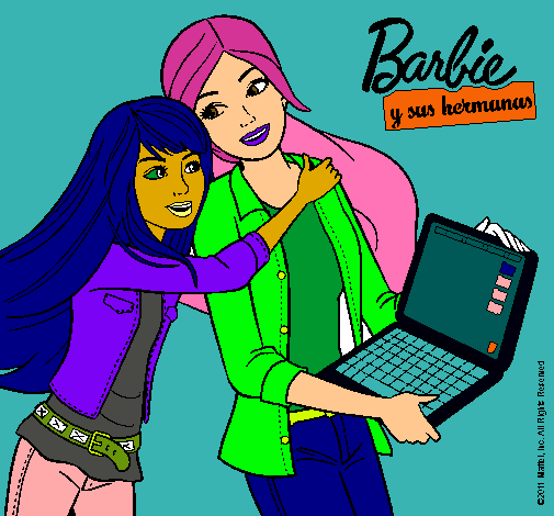 El nuevo portátil de Barbie