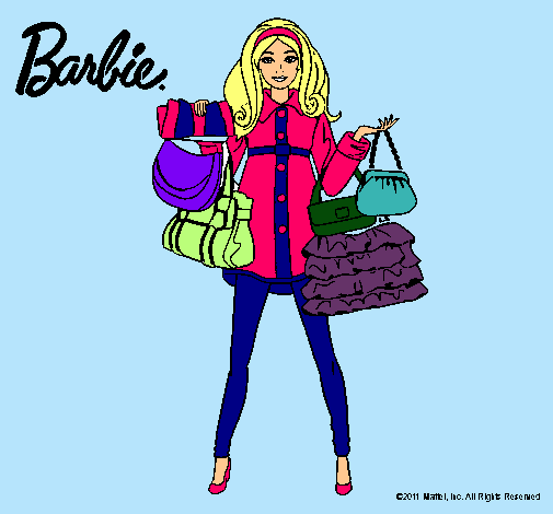 Barbie de compras