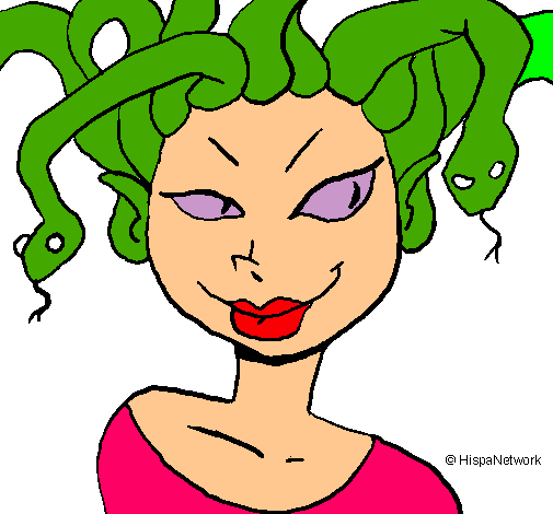 Mujer medusa