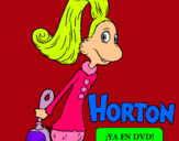 Dibujo Horton - Sally O'Maley pintado por mixi