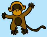 Dibujo Mono pintado por candansstar