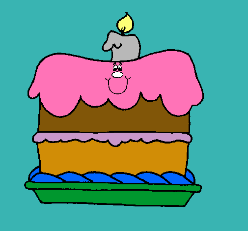 Pastel de cumpleaños