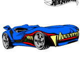 Dibujo Hot Wheels 3 pintado por echu