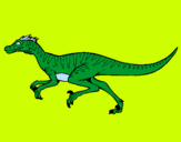 Dibujo Velociraptor pintado por enmanin