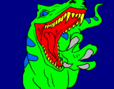 Dibujo Velociraptor II pintado por relux