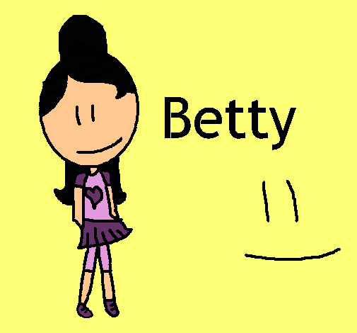 Dibujo Betty pintado por AmuNyan