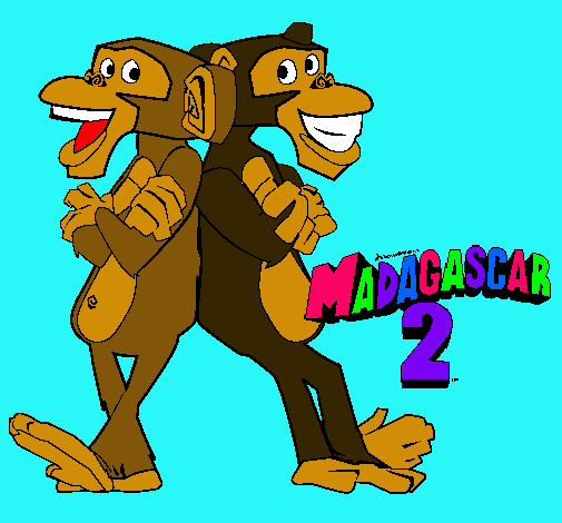 Madagascar 2 Manson y Phil 2