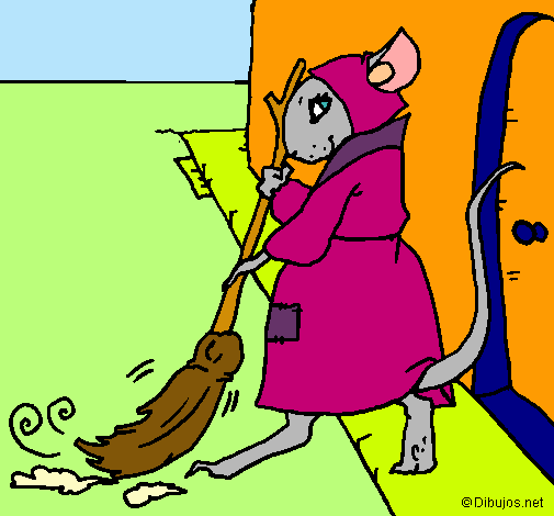 Dibujo La ratita presumida 1 pintado por AmuNyan