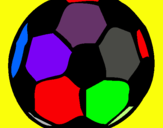 Dibujo Pelota de fútbol pintado por jaiza